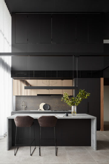 A home that proves black interiors are always in style.