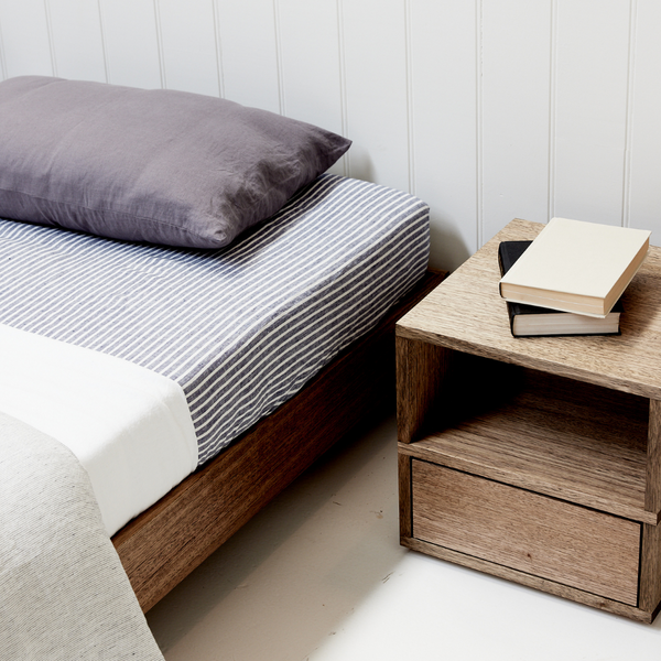 Huey Low Rider Timber Bedside Table
