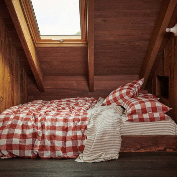 Organic French Linen Quilt Cover