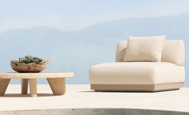 Amalfi - Swivel Armless Chair / Lounge Chairs