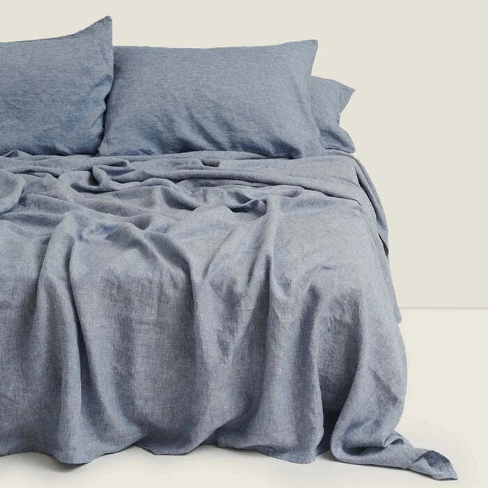 Organic French Linen Flat Sheet