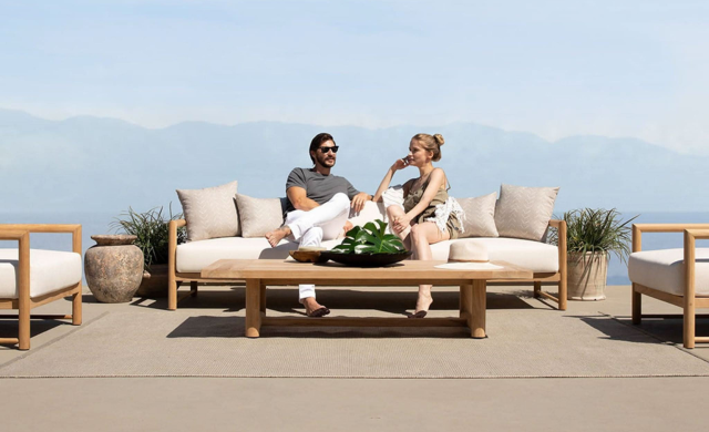 Breeze - Xl Teak 3 Seat Sofa / Harbour Outdoor