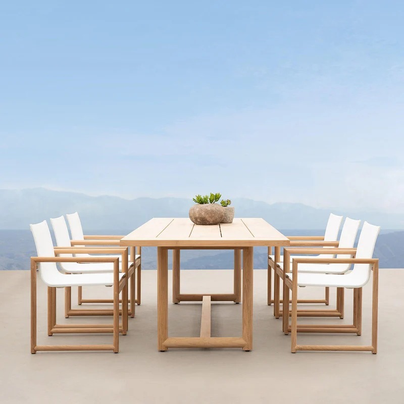 Breeze Xl Teak Dining Table 102" 