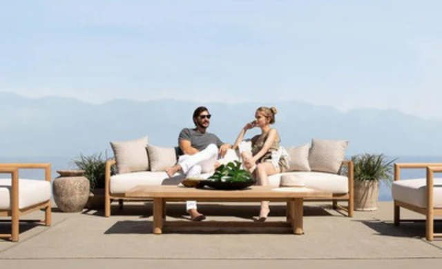 Breeze XL Teak - Lounge Chair / Harbour Outdoor