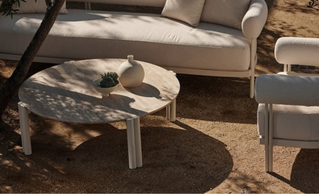 Cove Aluminum - Round Coffee Table / Harbour Outdoor