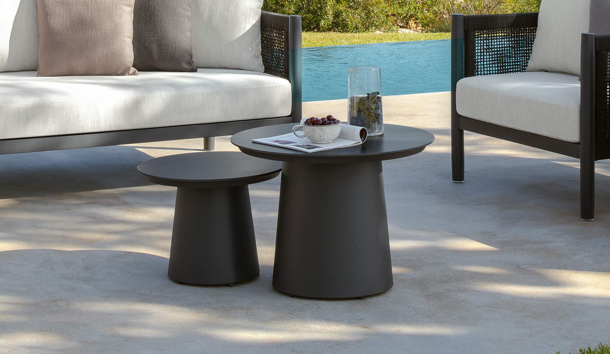 Dolcevita Alu Side Table D45