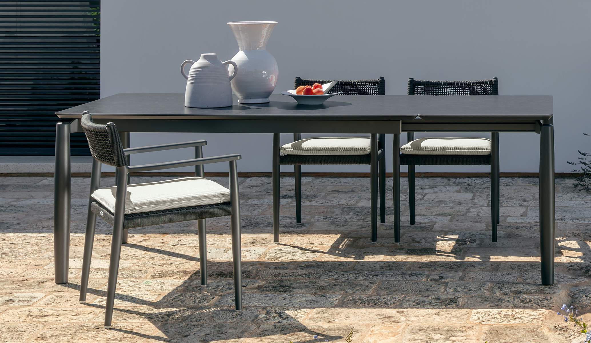 Dolcevita Alu Ext Dining Table