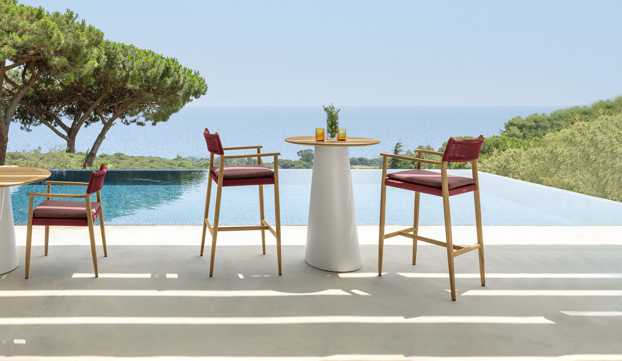 Dolcevita Alu Sgabello Bar Stool