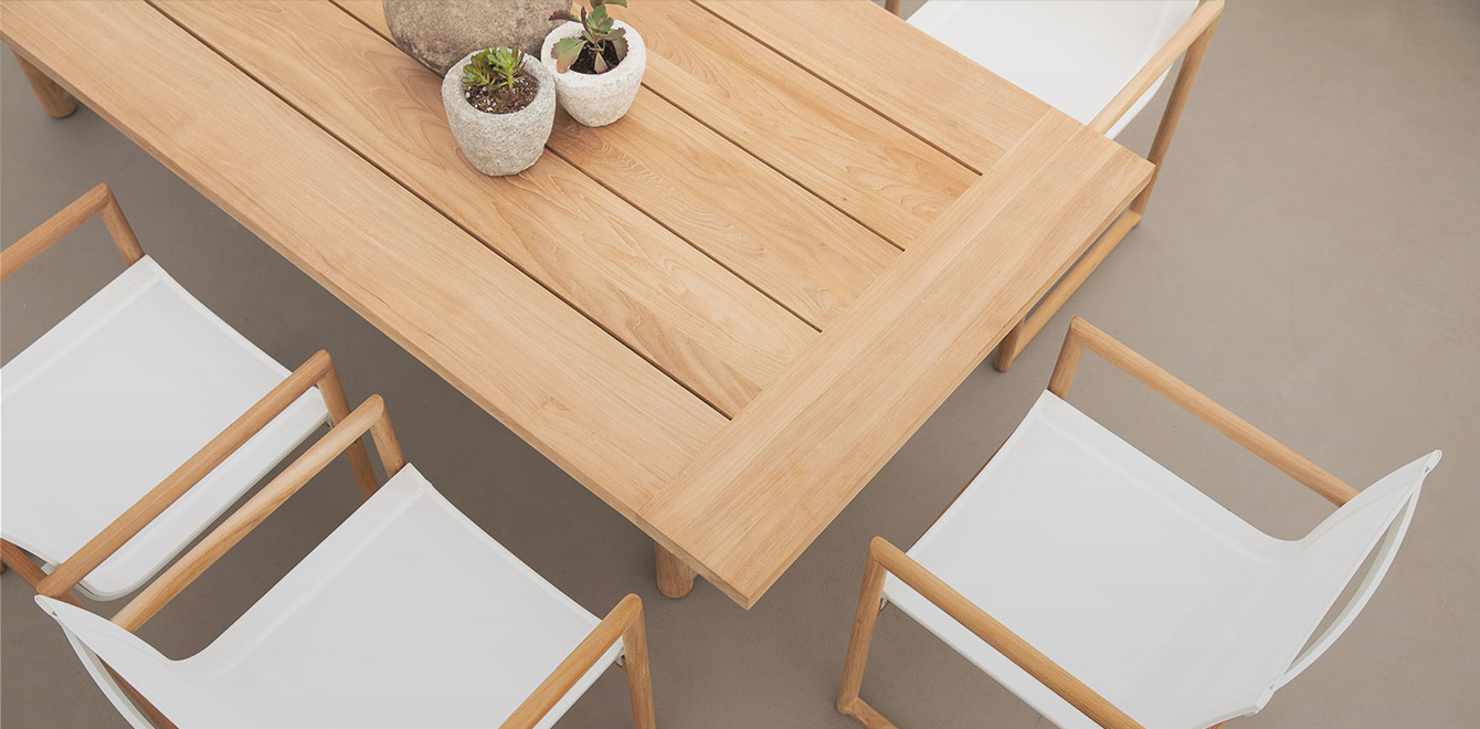 Breeze XL Teak Dining Table