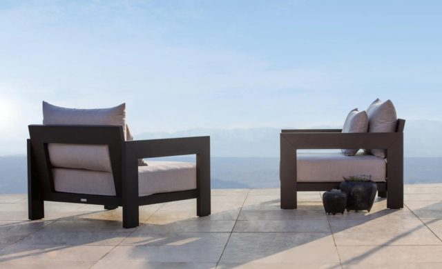 Hampton - Lounge Chair - Asteroid / Harbour Outdoor