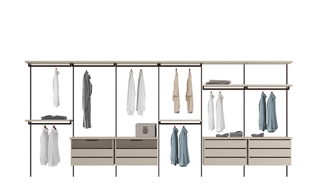 Naked - Walk-in Wardrobe / Jesse
