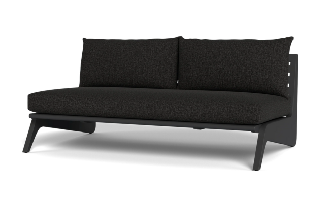 MLB - Aluminum 2 Seat Armless Sofa / Harbour Outdoor