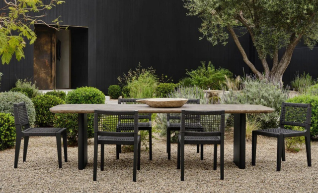 MLB Aluminum Armless Dining Chair -  / Harbour Outdoor