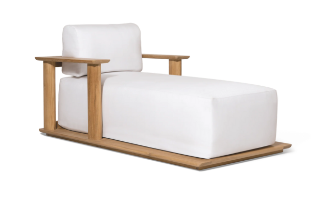 Newport Teak - Fixed Chaise / Harbour Outdoor