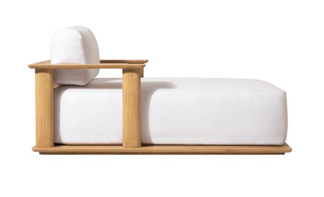 Newport Teak - Fixed Chaise / Harbour Outdoor