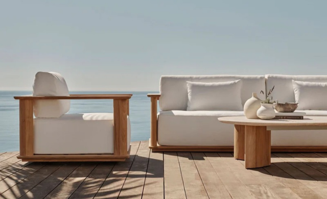 Newport Teak - Sofa 108" / Sofas