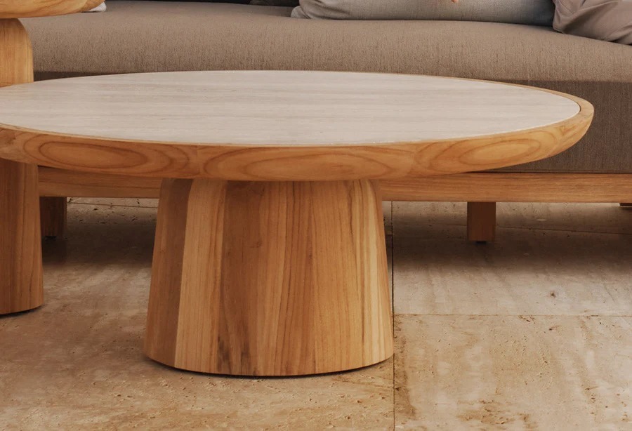 Nova Teak Round Dining Table 48" 