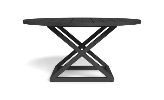 Pacific Aluminum Round Dining Table - 60" / Harbour Outdoor