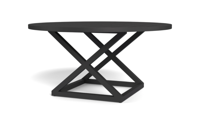 Pacific Aluminum Round Dining Table - 60" / Harbour Outdoor