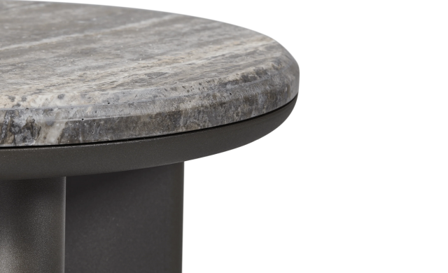 Palm Beach - Aluminum Round Side Table / Harbour Outdoor