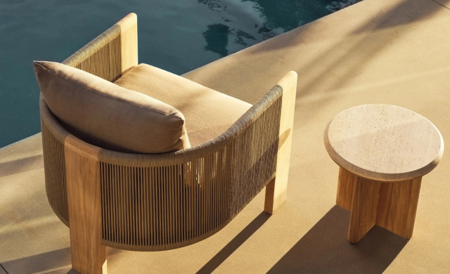 Palm Beach Teak - Round Side Table / Harbour Outdoor