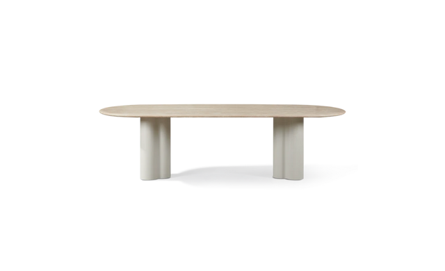 Porto Aluminum Pill Dining Table 108" -  / Harbour Outdoor