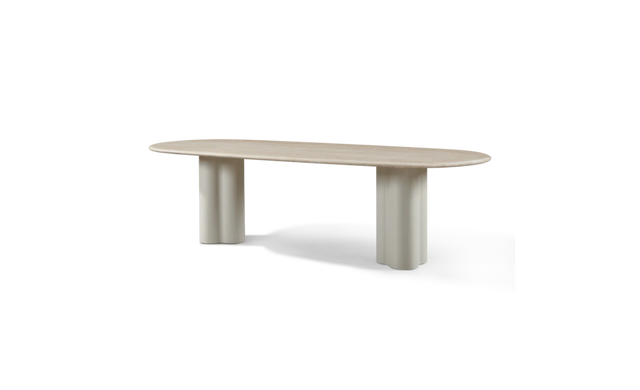 Porto Aluminum Pill Dining Table 108" -  / Harbour Outdoor