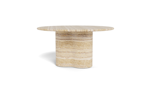 Porto Travertine Round Dining Table 60" -  / Harbour Outdoor