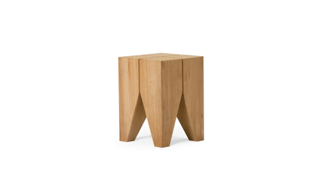 Pure Triangle Side Table - (Teak Natural) / Harbour Outdoor