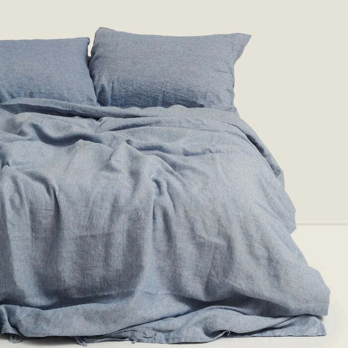 Organic French Linen Quilt Cover