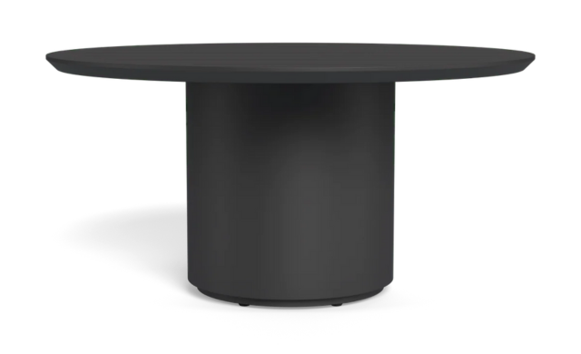 Santorini Outdoor Slatted Round Dining Table - 60" / Harbour Outdoor