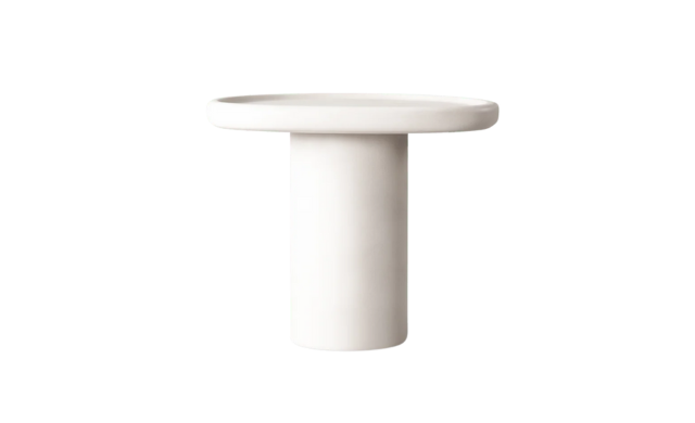 Scala Side Table - (Composite Concrete Salt) / Harbour Outdoor