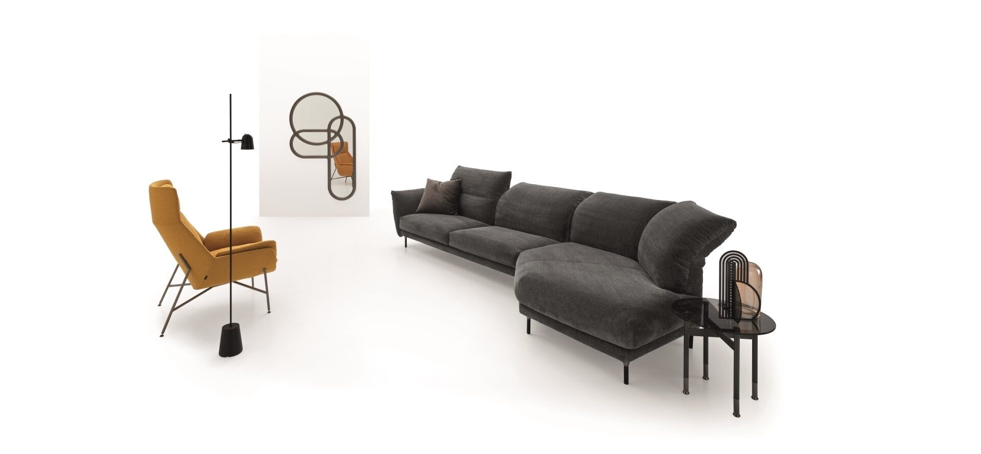 On Line Plain Sofas