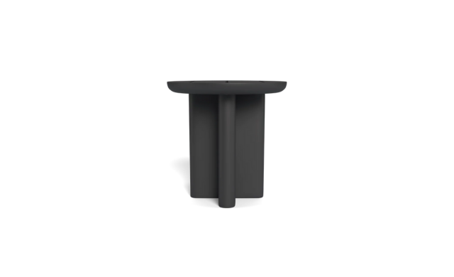 Victoria - Round Slatted Side Table / Harbour Outdoor