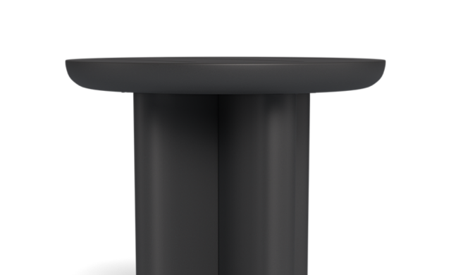 Victoria - Round Slatted Side Table / Harbour Outdoor