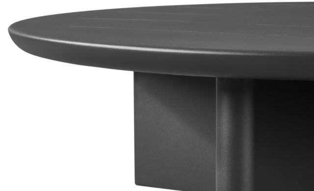 Victoria - Round Slatted Coffee Table / Harbour Outdoor