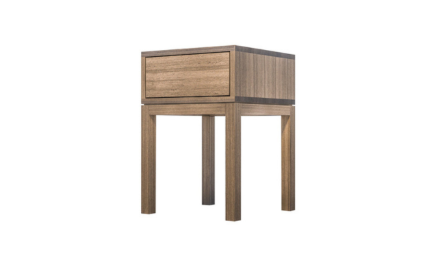 Huey Single Timber - Bedside Table / The Natural Bedding Company