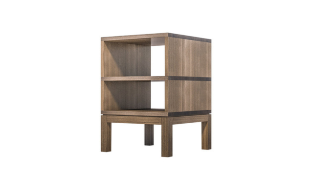 Huey Double Timber - Bedside Table / The Natural Bedding Company