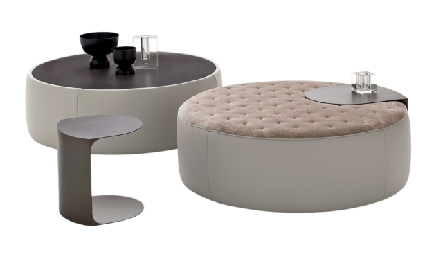 Clip Set - Pouffes / Coffee + Side Tables