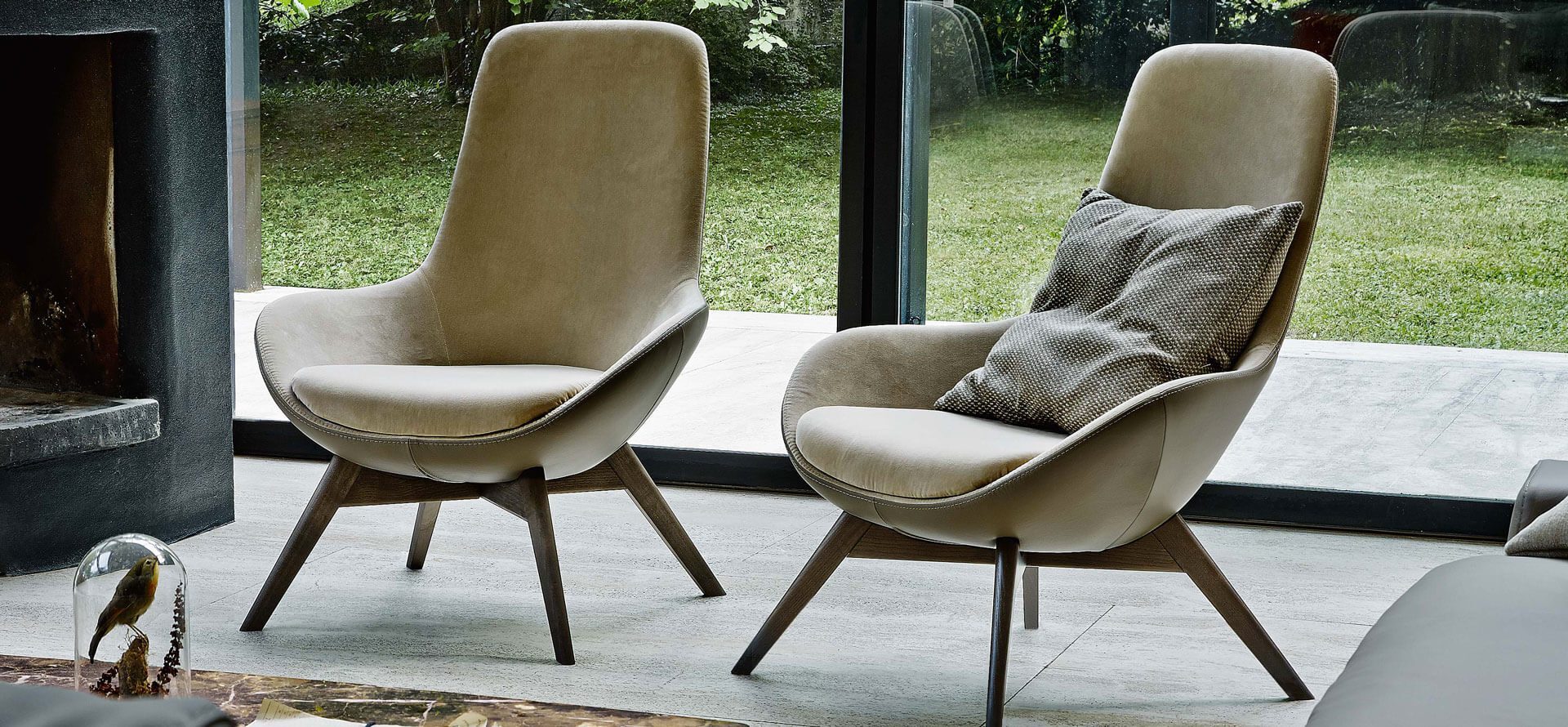 Linear Armchairs